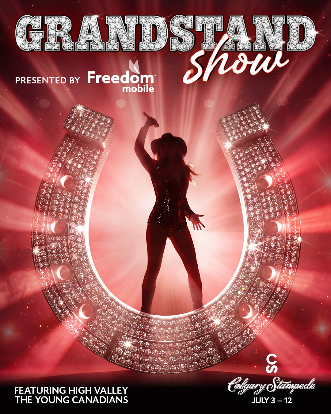 Grand Stand Show at the Calgary Stampede, presented by Freedom Mobile